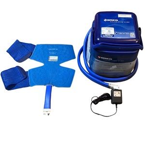 Breg Cold therapy polar care cube with Wrap-On Kneepad GUC SAME OR NEXT DAY SHIP